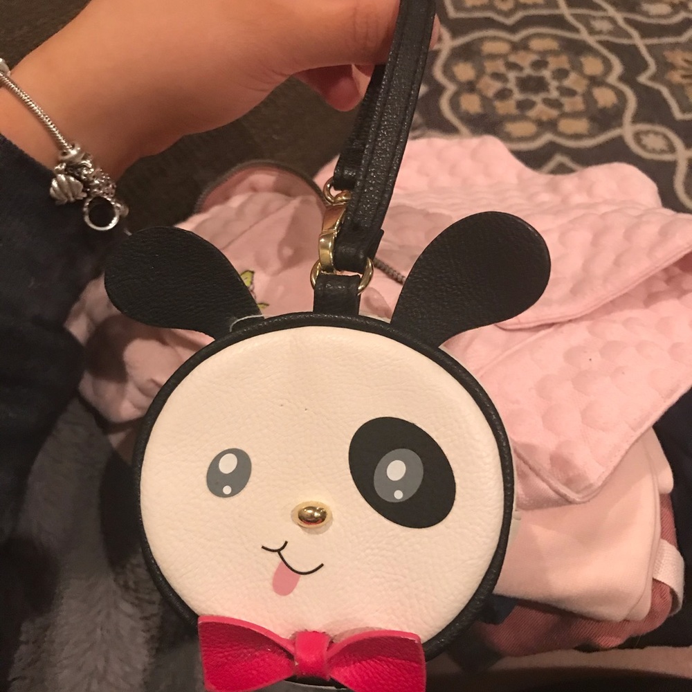 Betsey Johnson Puppy Face Circle Wrislet